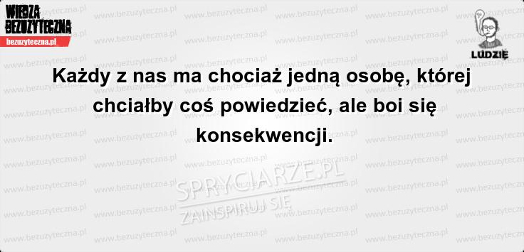 Też macie taką osobę