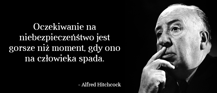 Cytaty wielkich ludzi - Hitchcock