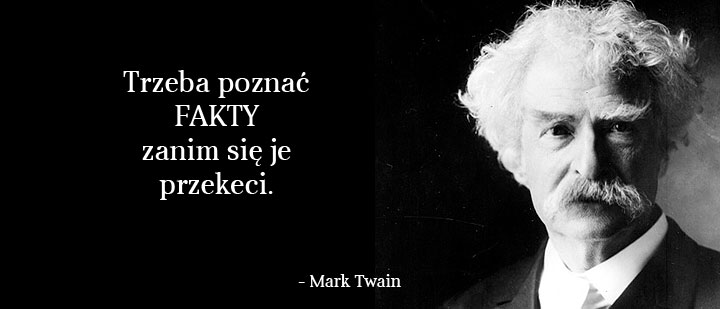 Cytaty wielkich ludzi - Twain