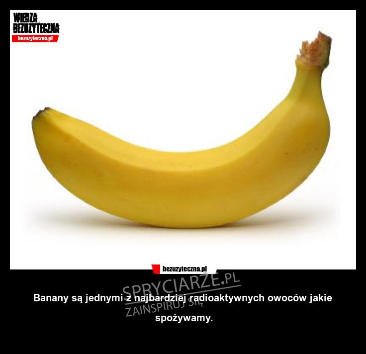 Radioaktywny banan