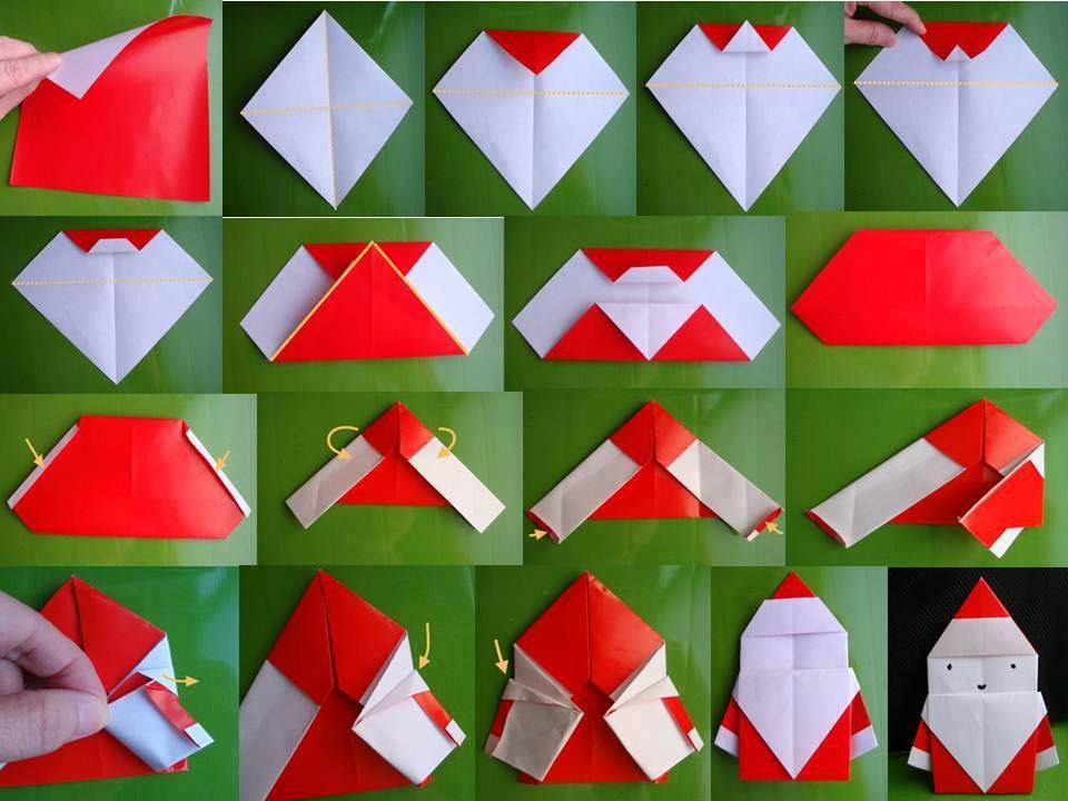 Mikołaj origami
