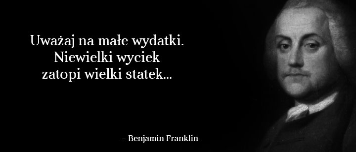 Cytaty wielkich ludzi - Franklin