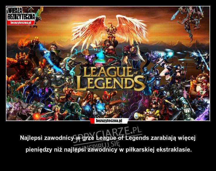 Zarobki w League of Legends