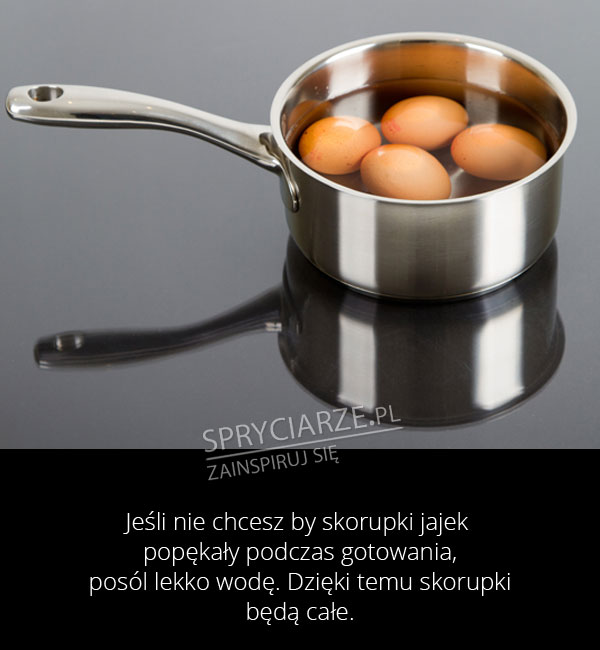 Sposób na gotowanie jajek na twardo 