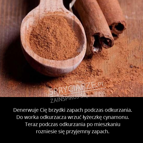 Sposób na miły zapach z odkurzacza