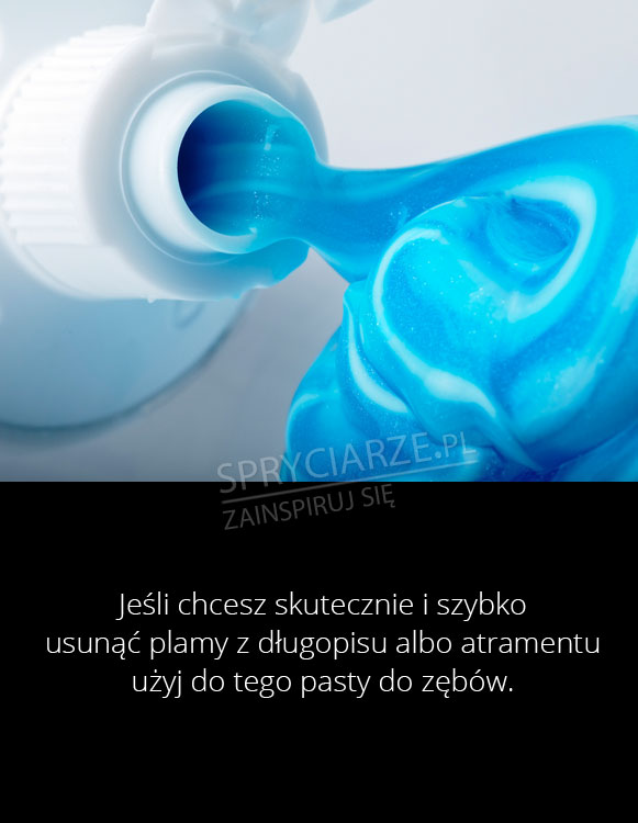 Niezwykłe zastosowanie pasty do zębów