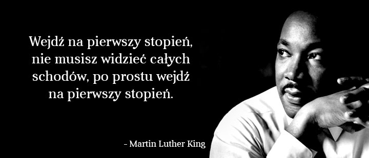 Cytaty wielkich ludzi - Martin Luther King