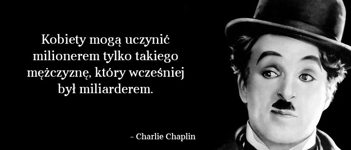 Cytaty wielkich ludzi - Charlie Chaplin