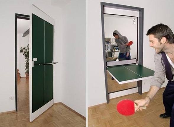 Drzwiowy stół do ping-ponga