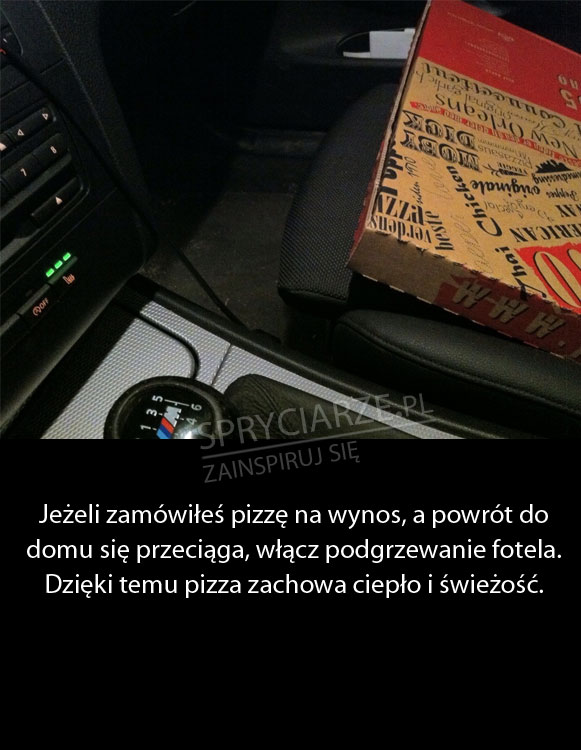 Ciepła pizza na wynos
