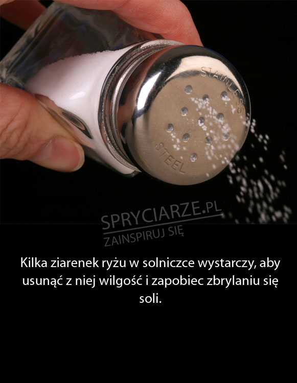 Ryż w solniczce