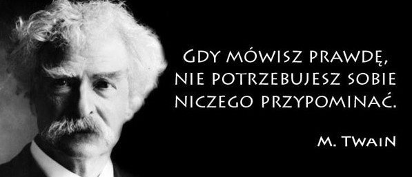 Cytaty wielkich ludzi - Twain