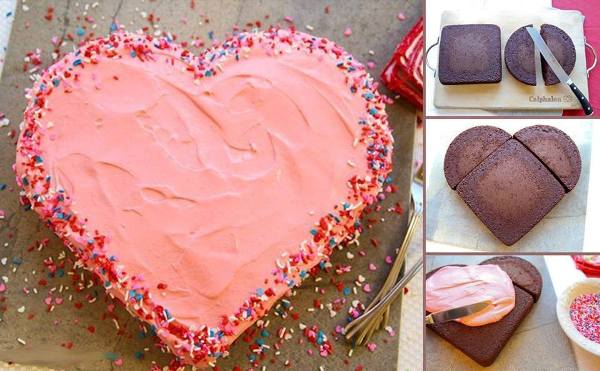 Jak zrobić tort w kształcie serca