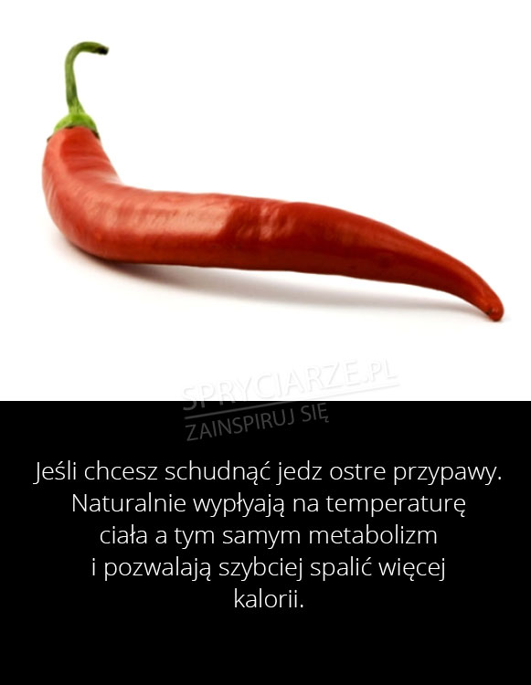 Ostre przyprawy na dietę 