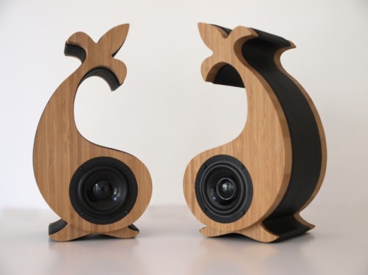 Drewniane głośniki jako praktyczne ozdoby