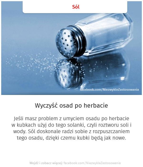 Niezwykłe zastosowania zwykłych rzeczy - Sól