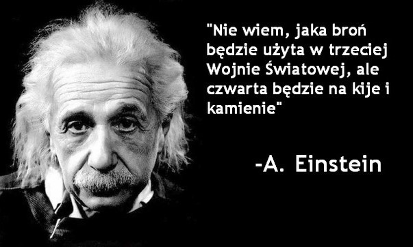 Cytaty wielkich ludzi - A. Einstein