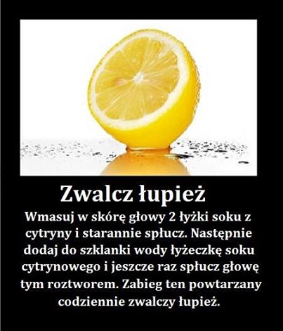 Zwalcz łupież z cytryną