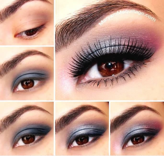 PURPUROWY MAKIJAŻ OKA - ZRÓB GO SAMA