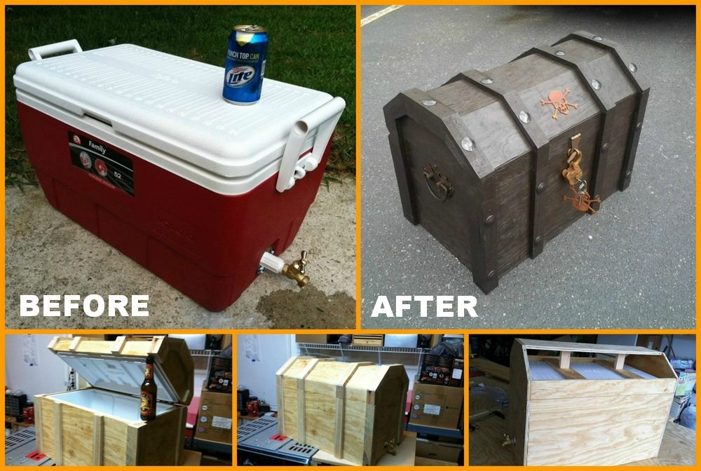 Piracka lodówka na piwo