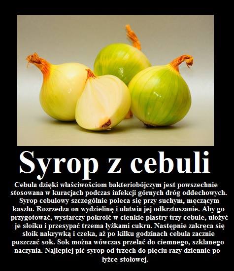 Syrop z cebuli