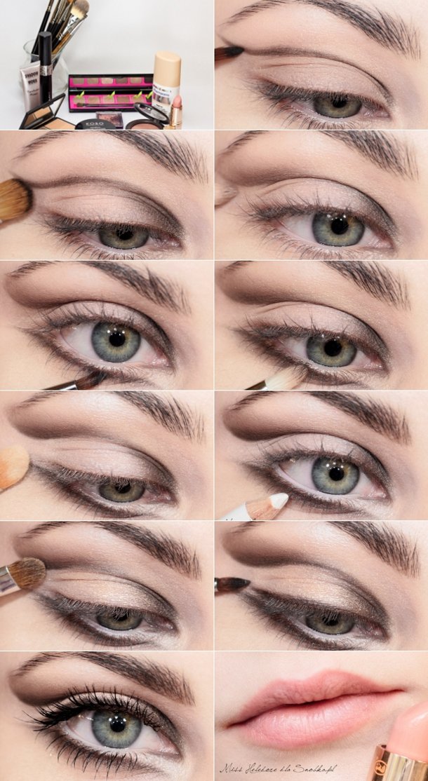 DELIKATNY SMOKEY EYE NA CO DZIEŃ