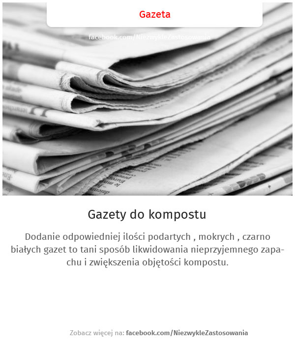 Niezwykłe zastosowania zwykłych rzeczy - Gazeta
