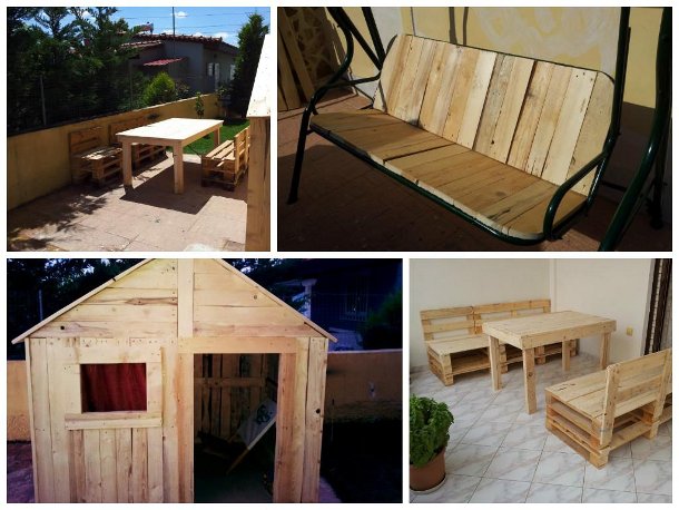 Oto co można zrobić z palet 