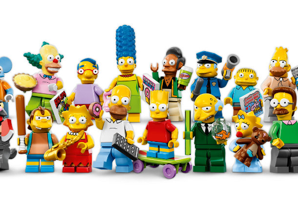 Simsonowie atakują w klockach