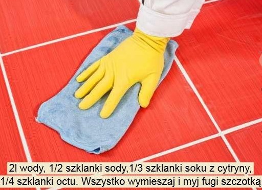 Sposób na wyczyszczenie fug 