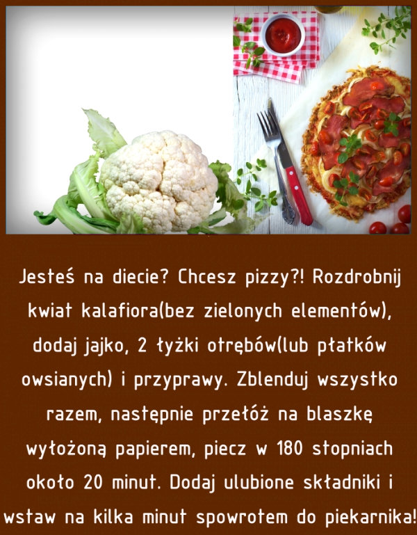 Dietetyczne ciasto do pizzy