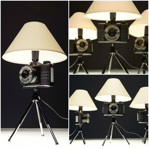Stylowa lampka dla fotografa