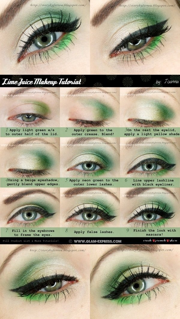 LIMONKOWY MAKEUP ŚWIETNY NA WAKACJE