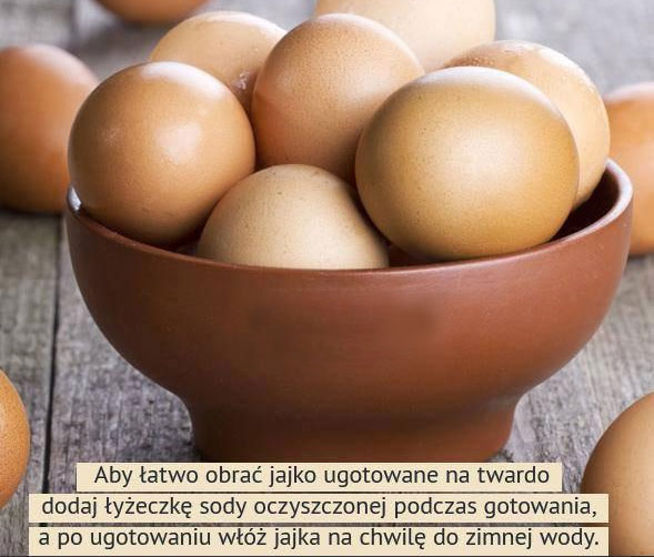 Jak łatwo obierać jajko po ugotownaiu