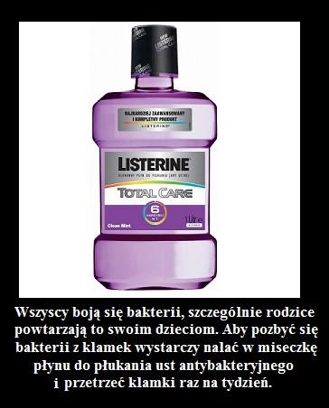 Niezwykłe zastosowania zwykłych rzeczy - Listerine