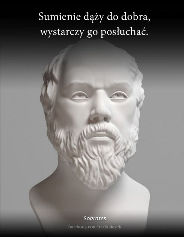 Cytaty wielkich ludzi - Sokrates