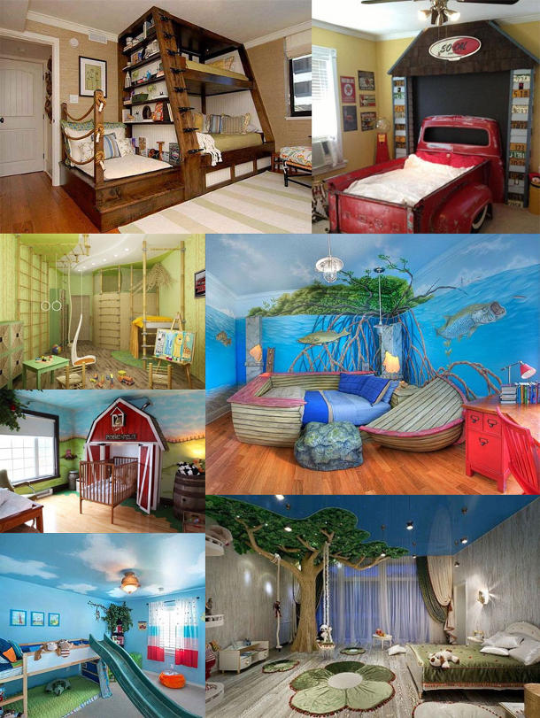 Inspirujące pokoje dziecięce 