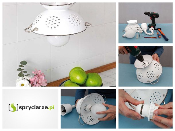 Stylowa lampa kuchenna z...