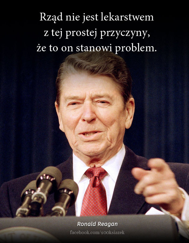 Cytaty wielkich ludzi - Ronald Reagan