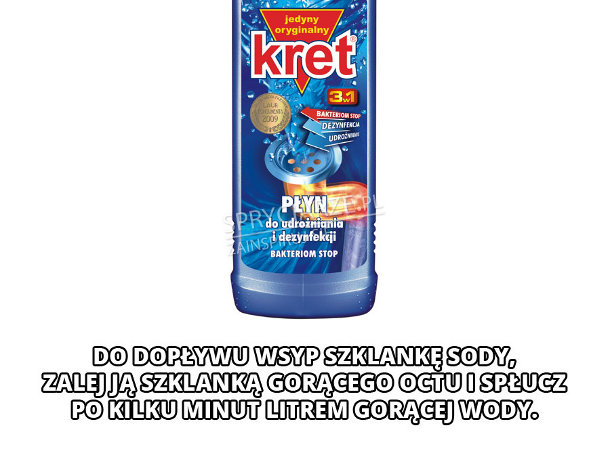 Jak zrobić domowy udrażniacz do rur