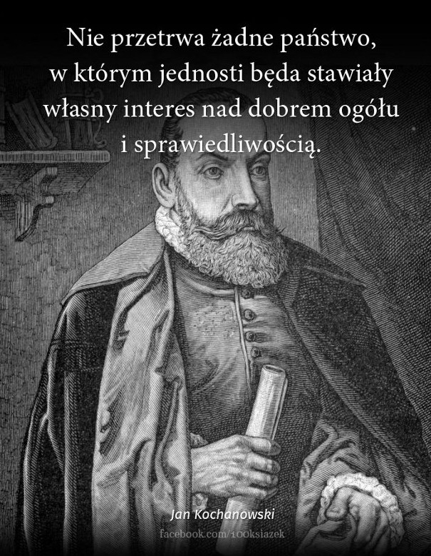 Cytaty wielkich ludzi - Jan Kochanowski 