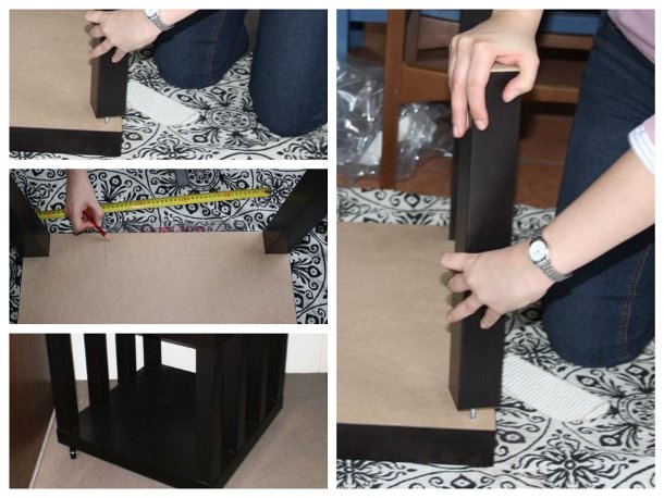 Ikea hack - stolik