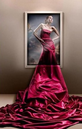 Obraz połączony ze światem realnym