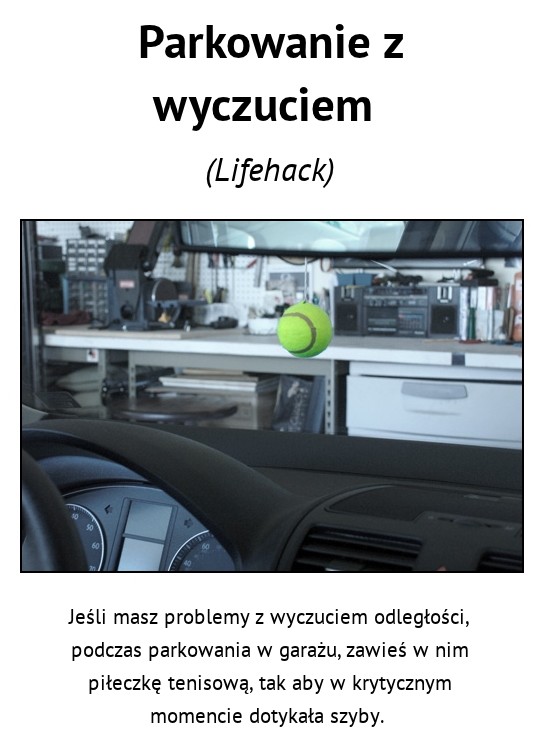 Parkowanie z wyczuciem