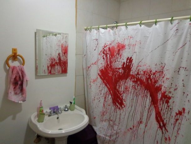 Krwawa łazienka