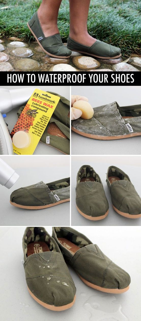 Jak zrobić buty odporne na wodę