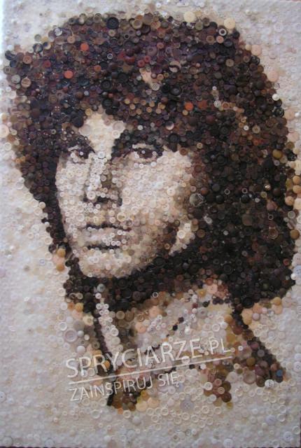 Jim Morrison w guzikowej wersji