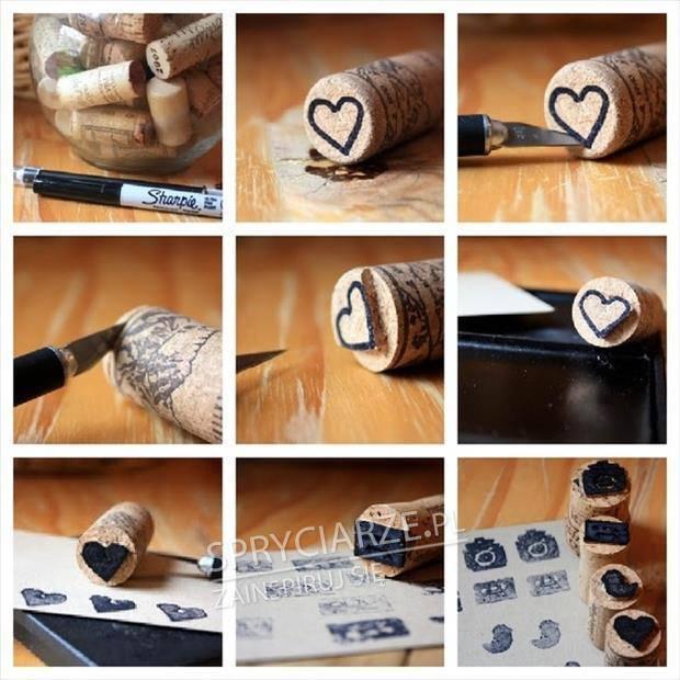 Pieczątki z korków