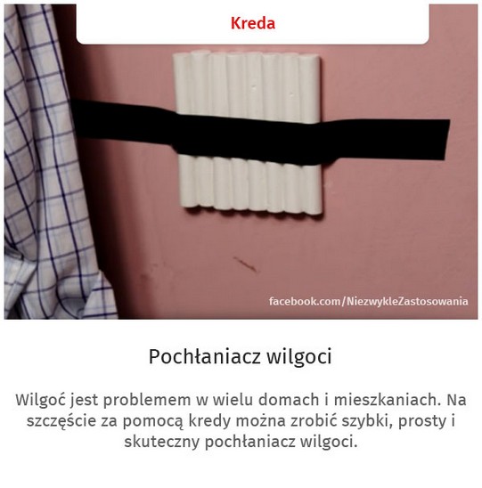 Niezwykłe zastosowania kredy