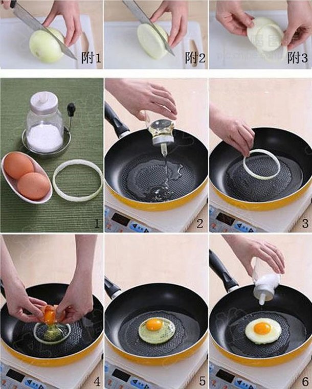 Pomysłowe jajko na śniadanie :)